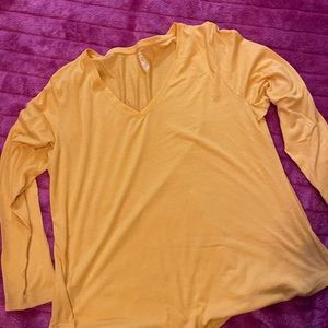 Mustard plus size T-shirt